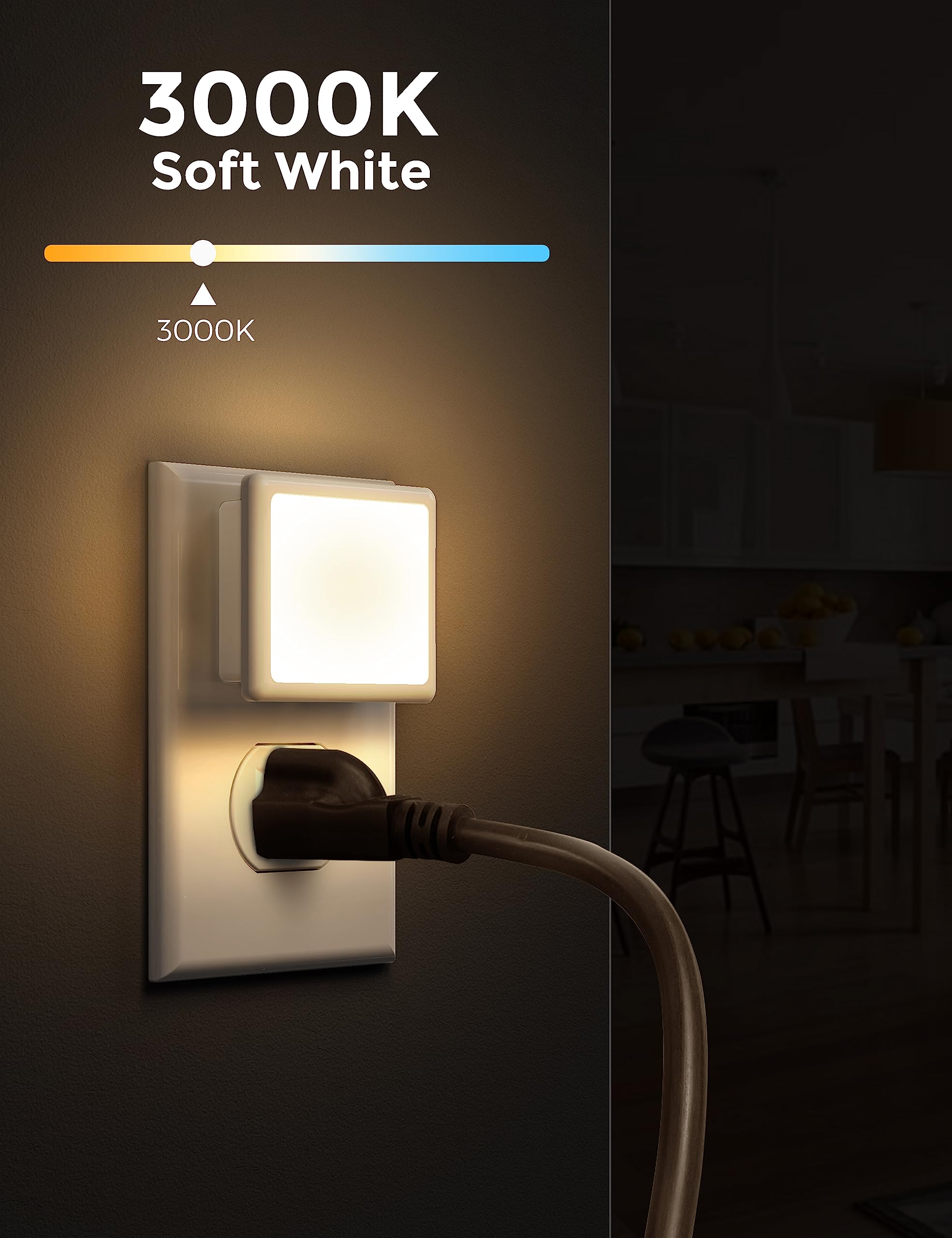 L LOHAS LED detalle de diodos y carcasa, evidencia de luz suave