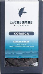 La Colombe paquete frontal mostrando diseño y beneficio de aroma intenso
