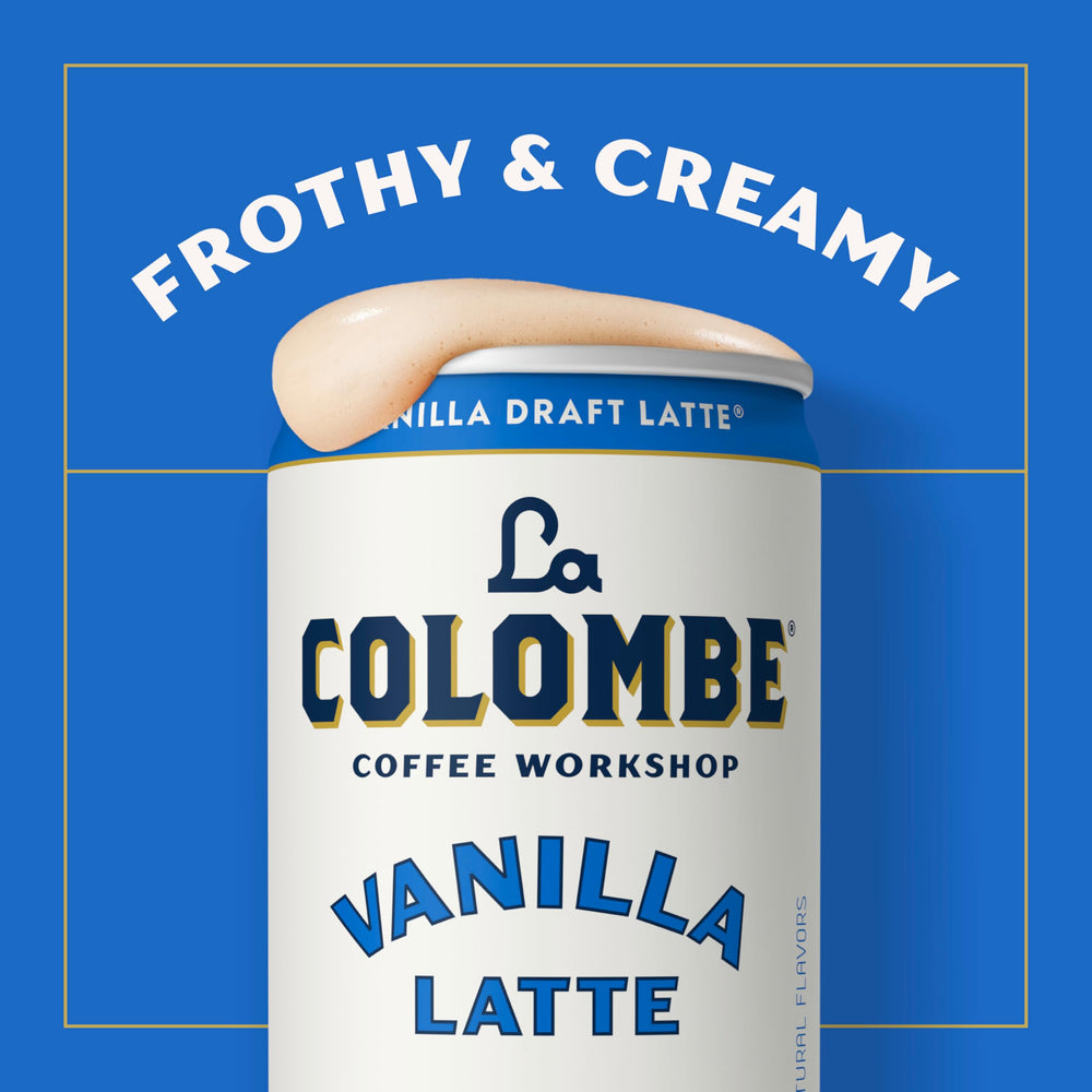 La Colombe etiqueta de ingredientes reales y poco azúcar