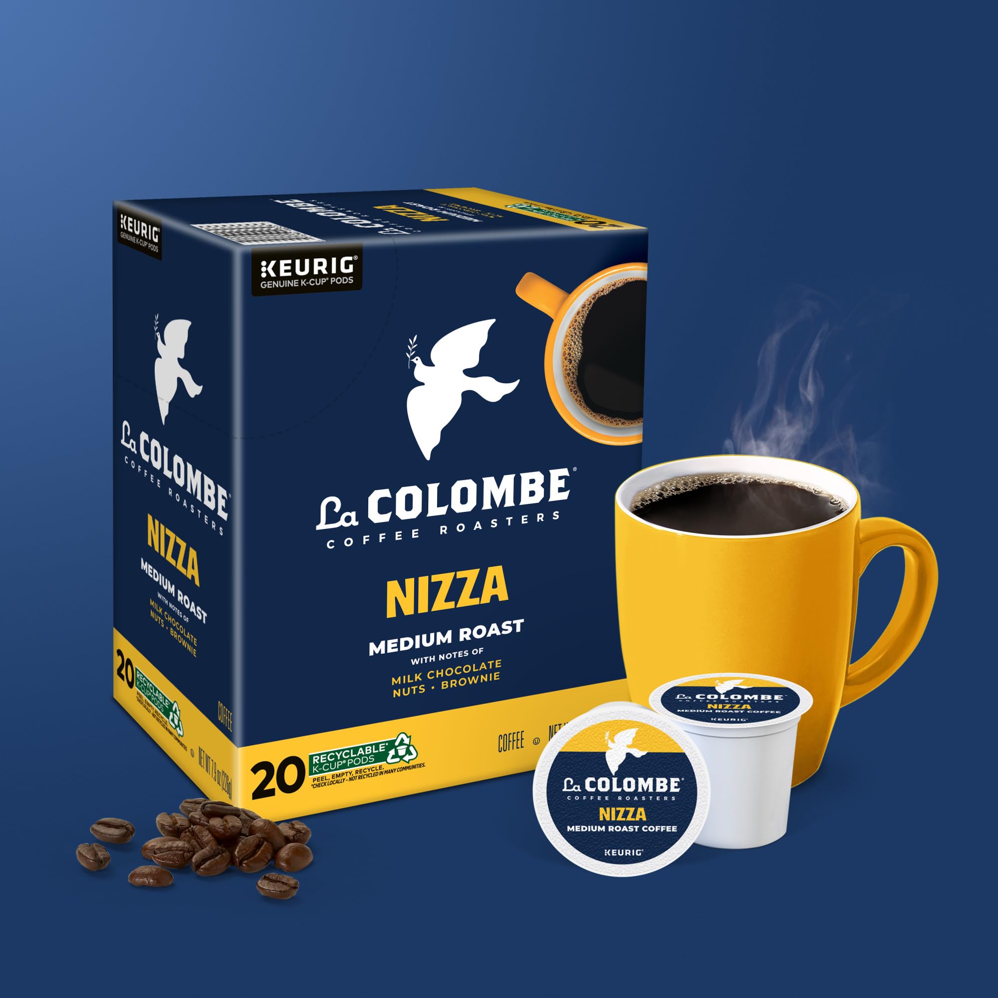 La Colombe cajas apiladas ideal para almacenamiento y reserva