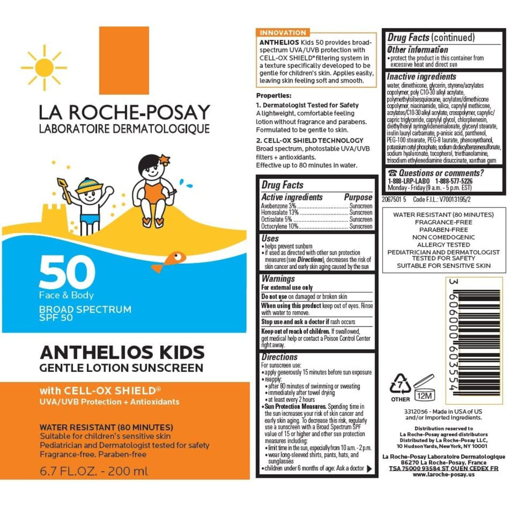 La Roche-Posay etiqueta de ingredientes destacando seguridad y antioxidantes