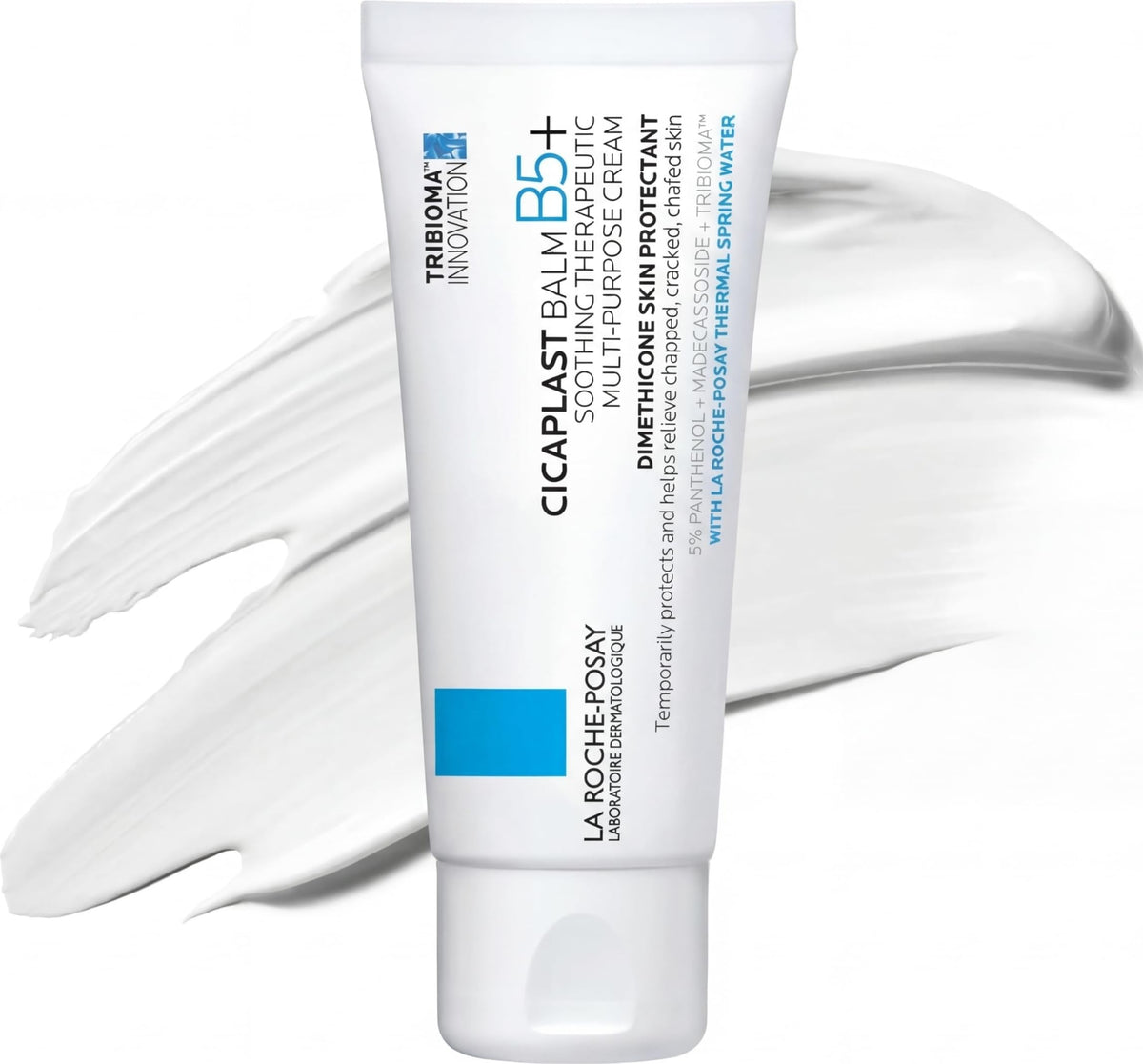 La Roche-Posay envase frontal del Cicaplast Balm B5 mostrando texto claro y diseño