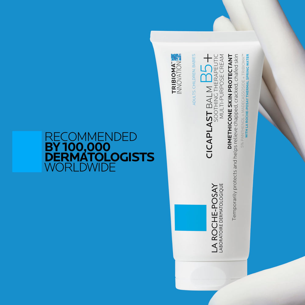 La Roche-Posay rutina nocturna con el bálsamo para reparación intensiva