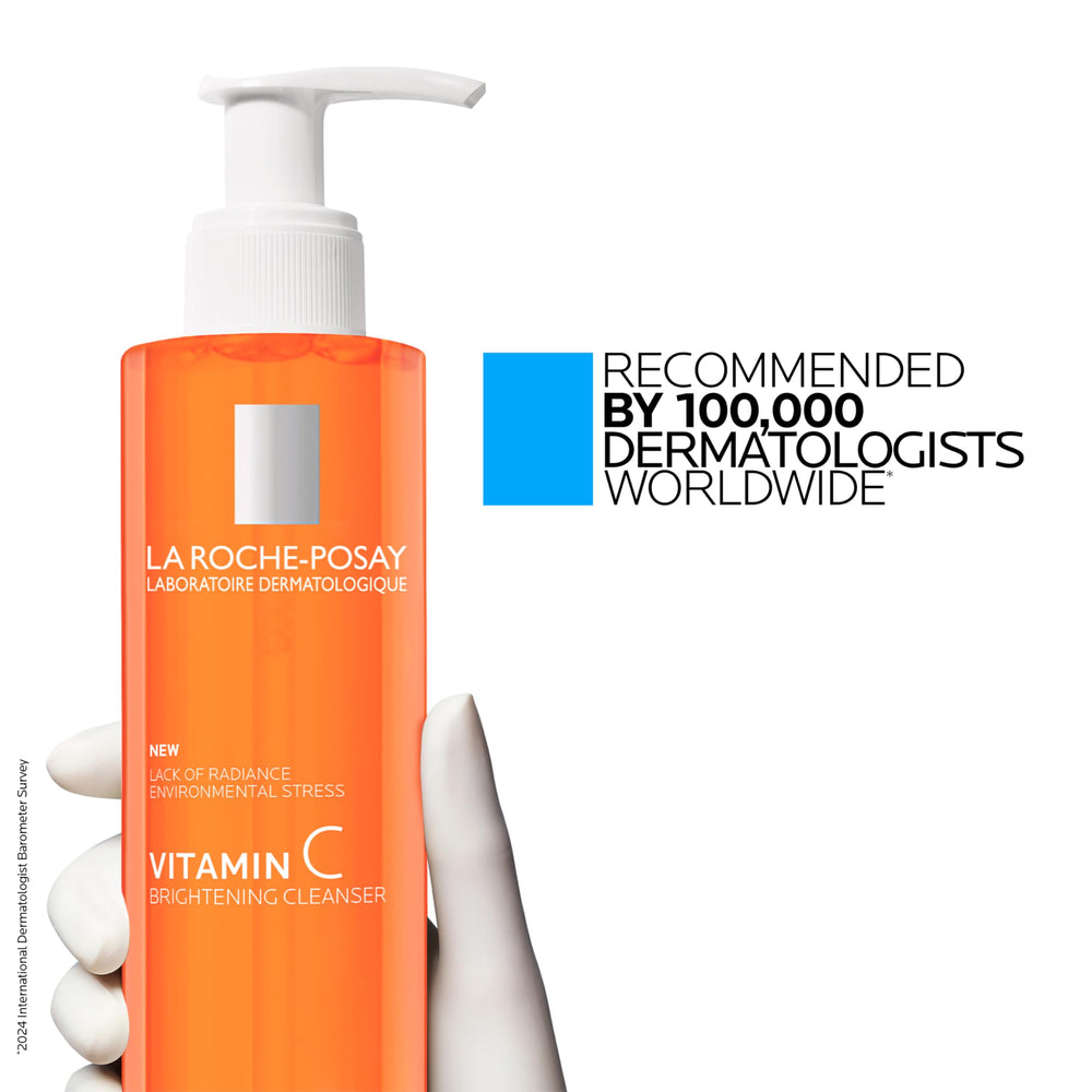 La Roche-Posay junto a sérum vitamin c para mostrar combinación potenciadora