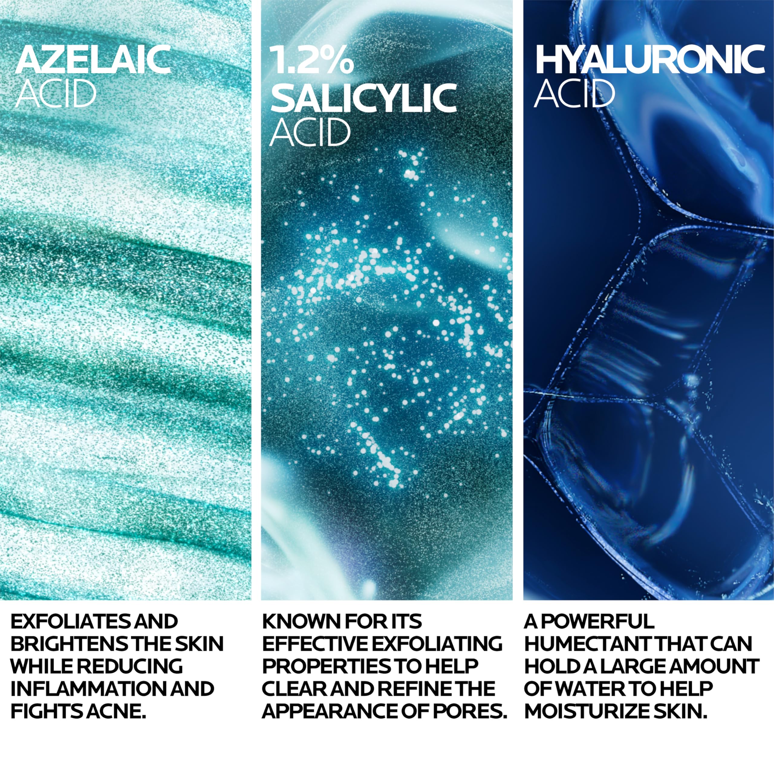 La Roche-Posay Effaclar A.Z. en el tocador como parte de una rutina diaria equilibrada