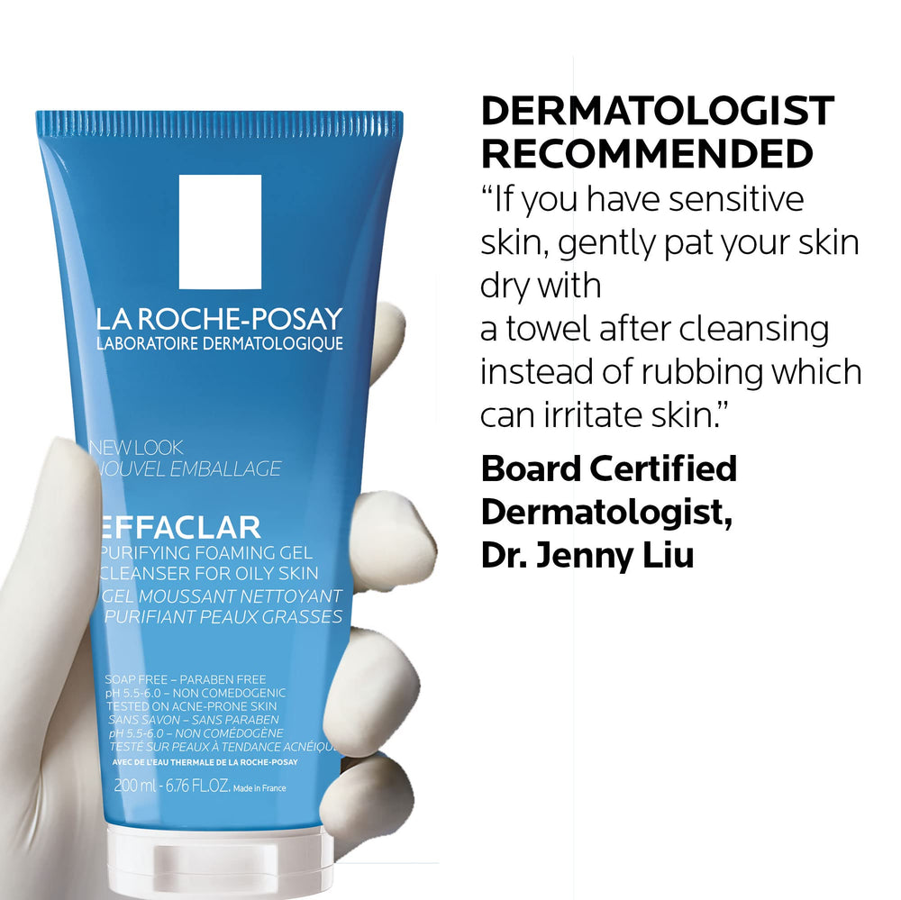 La Roche-Posay Effaclar primer plano del ingrediente zinc pidolato que ayuda a purificar