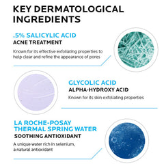 La Roche-Posay Effaclar en uso aplicando tónico para reducir poros y puntos negros