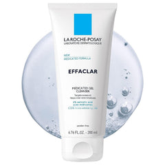 La Roche-Posay envase frontal mostrando gel limpiador para control de grasa