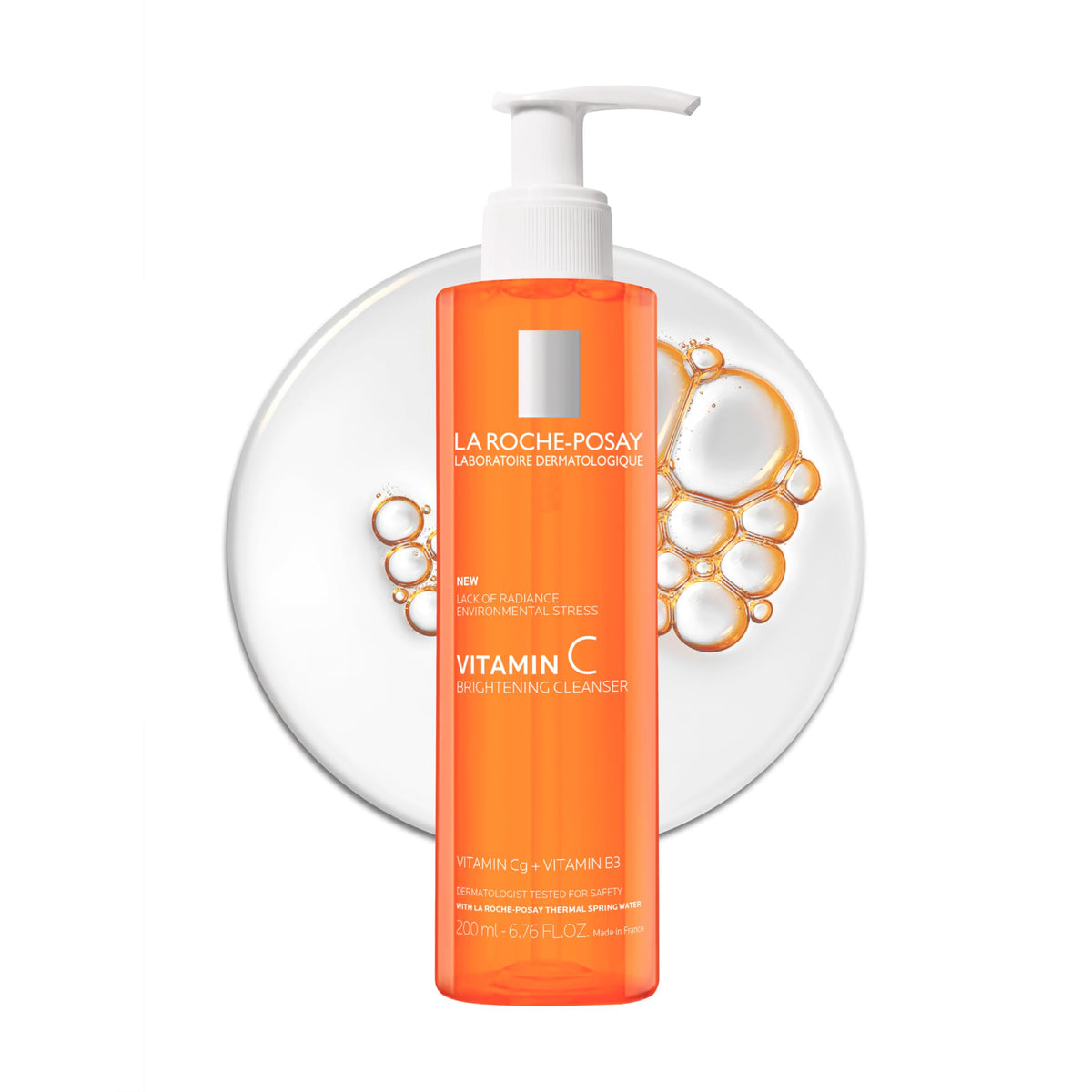 La Roche-Posay frontal del envase mostrando etiqueta y beneficio iluminador