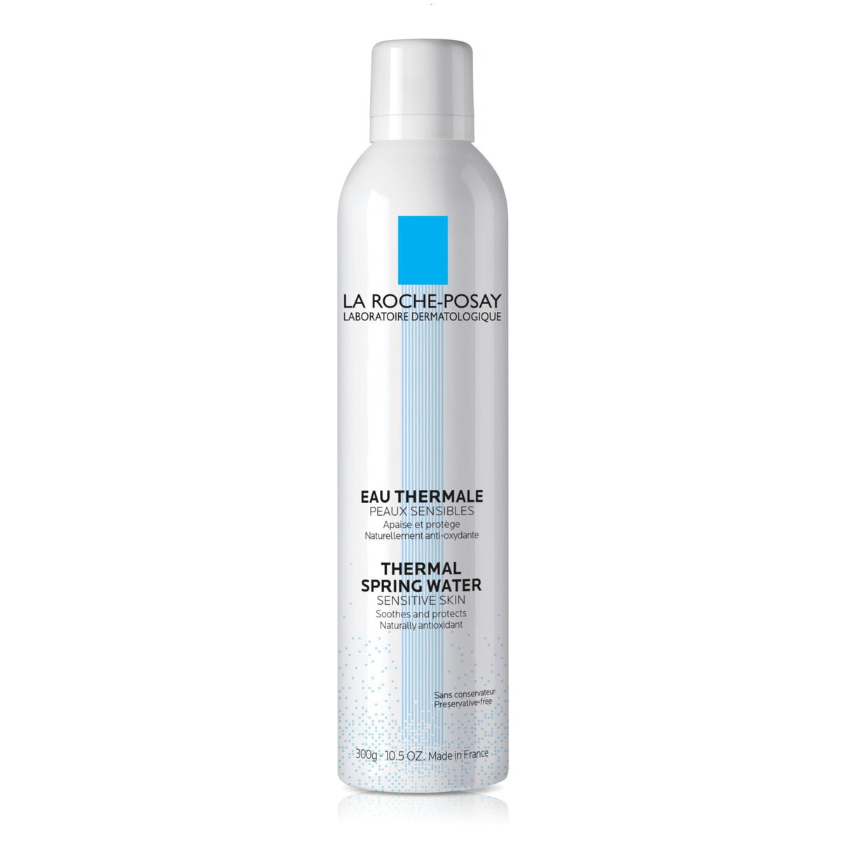 La Roche-Posay envase frontal 300 ml mostrando diseño y uso fácil