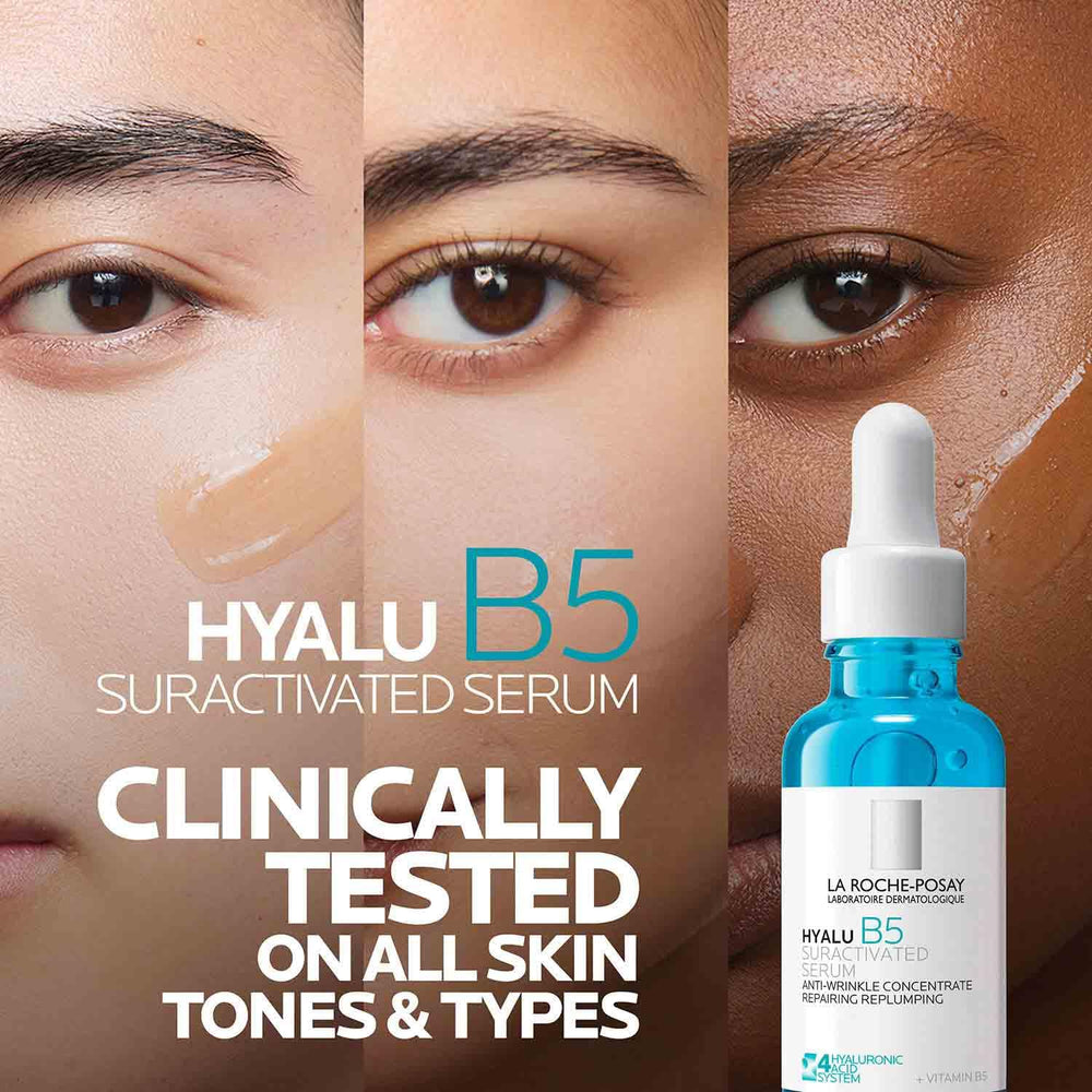 La Roche-Posay sérum integrado en rutina de baño para uso diario calmante