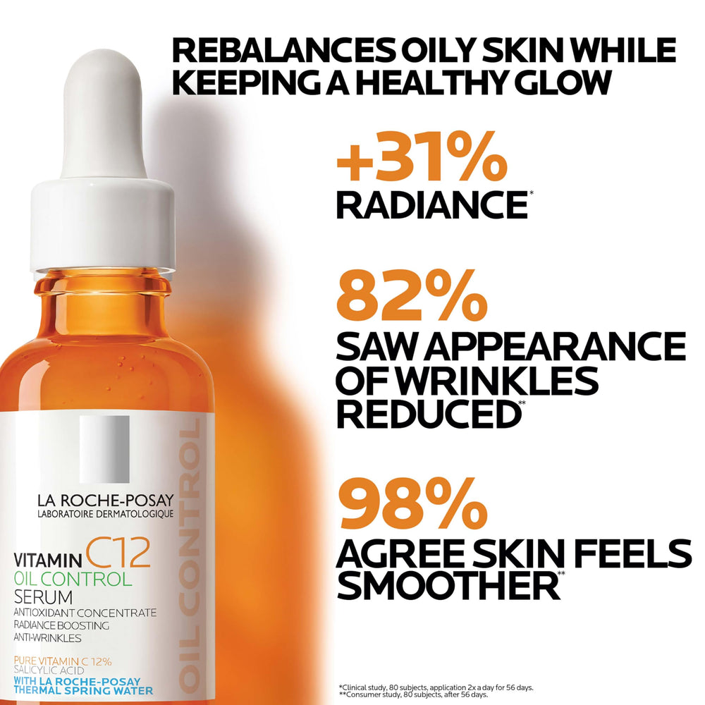 La Roche-Posay primer plano de ingredientes clave y beneficios antioxidantes