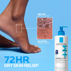La Roche-Posay Lipikar AP+MAX textura cremosa densa que hidrata profundamente