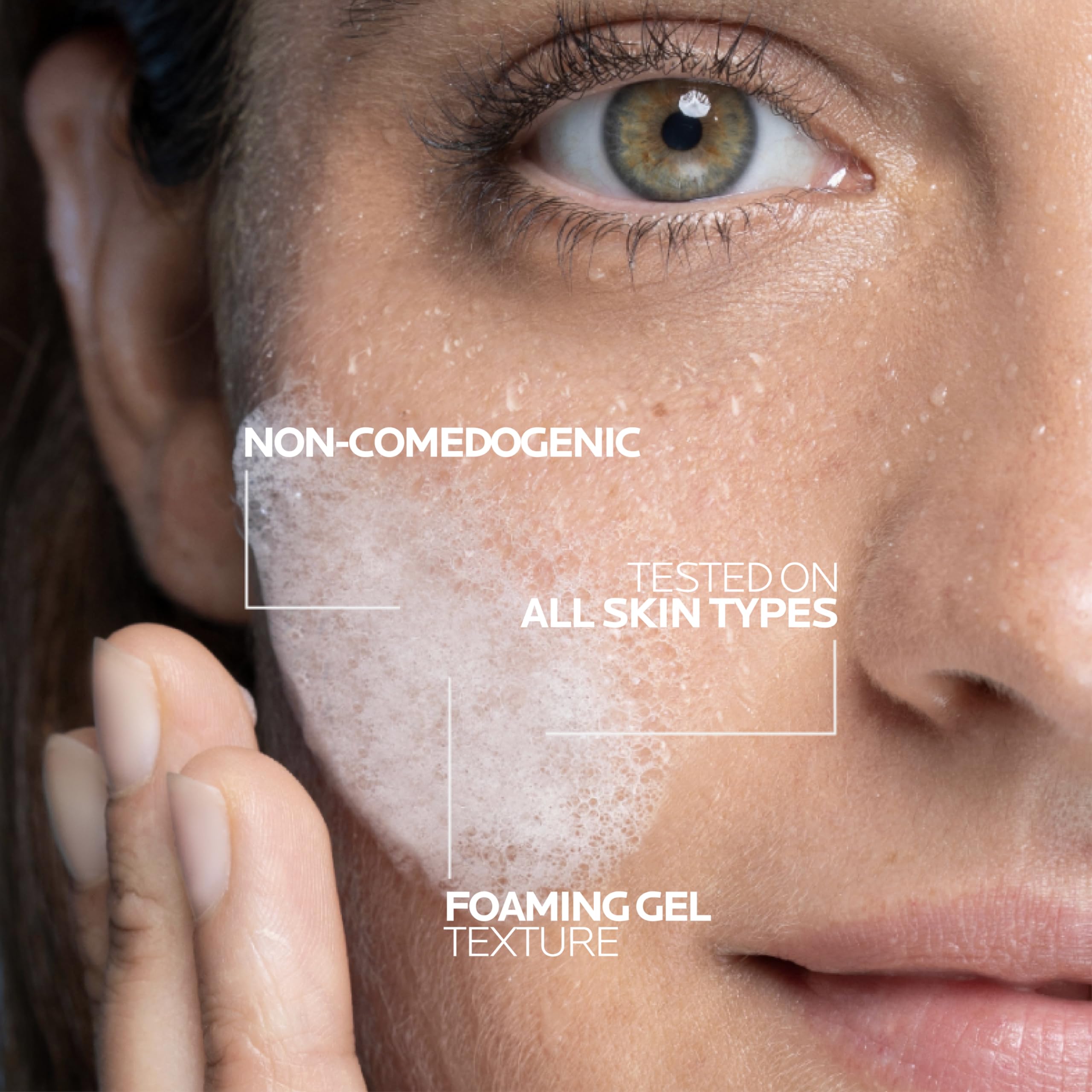 La Roche-Posay envase de 200 ml con dosificador que facilita uso diario