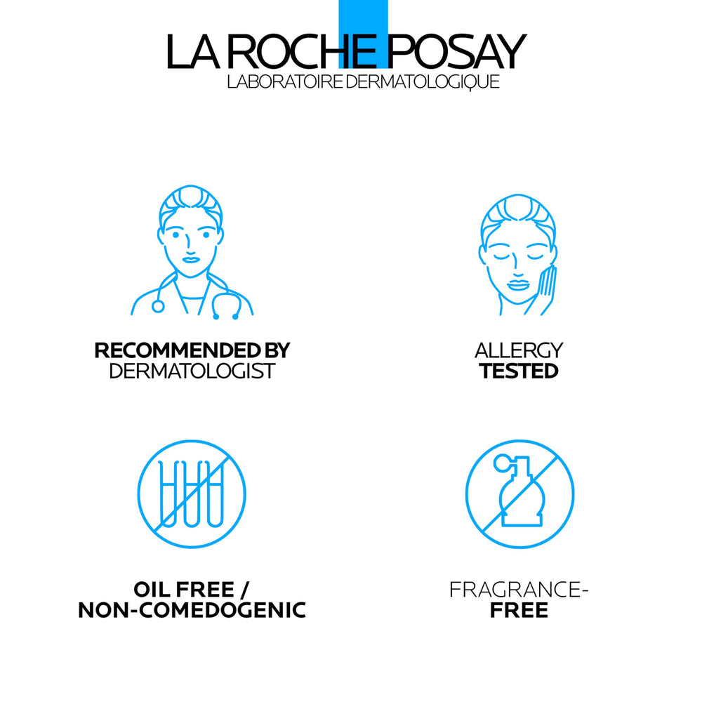 La Roche-Posay tamaño 200 ml comparado para referencia de uso