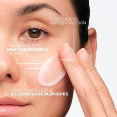 La Roche-Posay textura del gel aclarando cómo actúa en poros