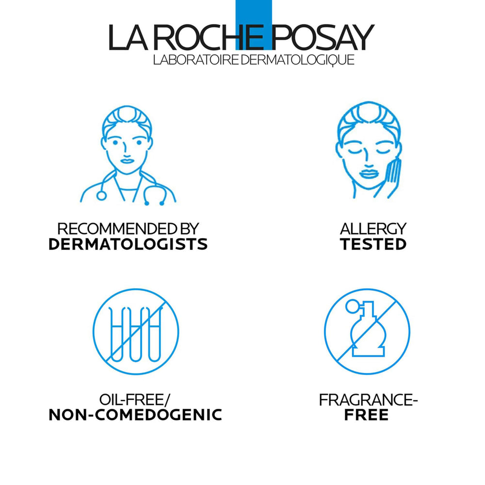 La Roche-Posay uso en lavabo demostrando limpieza diaria sencilla