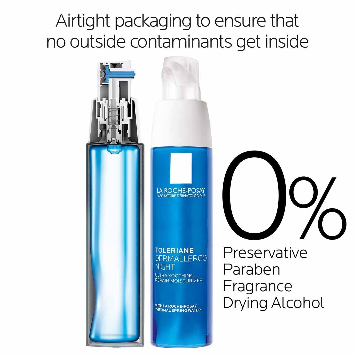 La Roche-Posay ingredientes clave: vitamina E y niacinamida para confort antioxidante