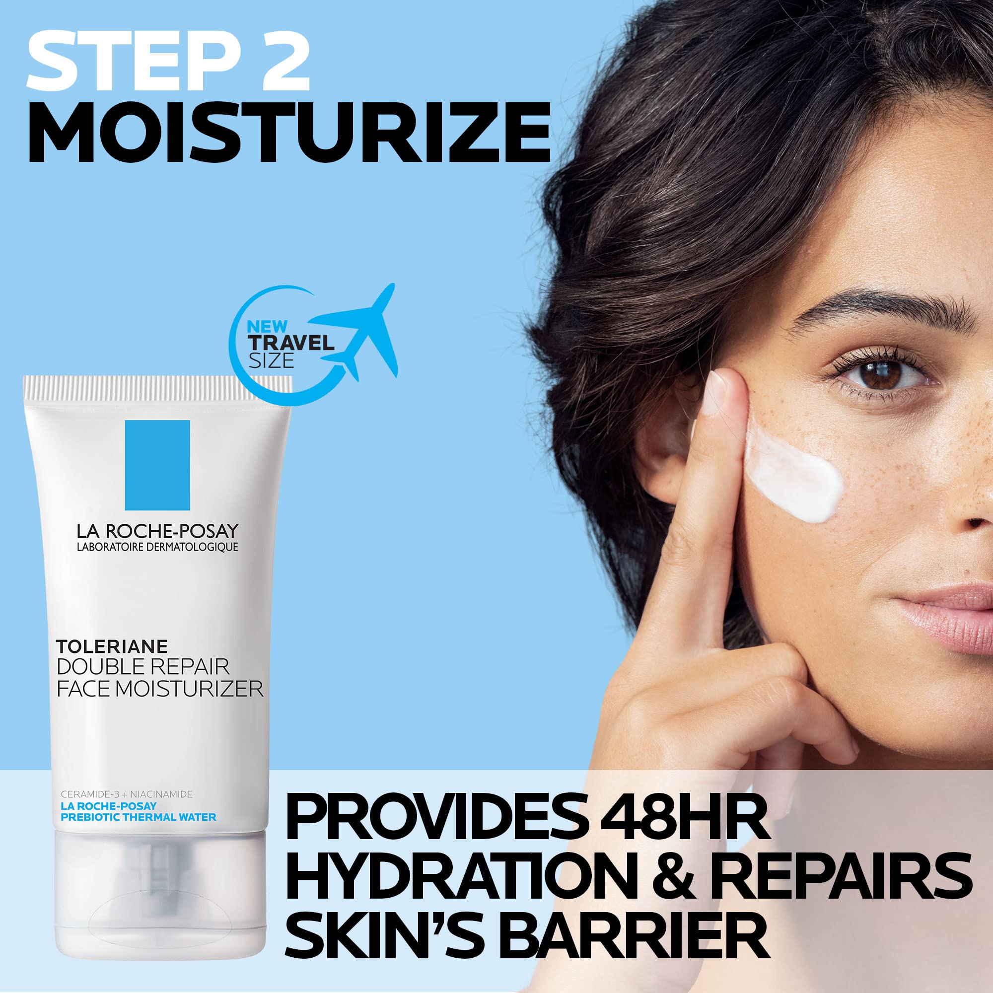 La Roche-Posay crema ligera del hidratante que aporta 48 horas de hidratación