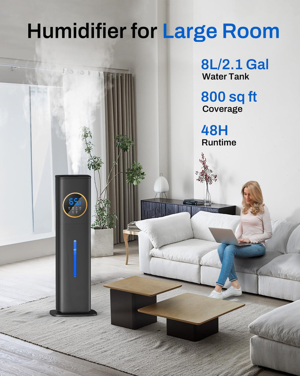 Lacidoll boquilla 360 grados enfocada para dirigir la niebla donde convenga