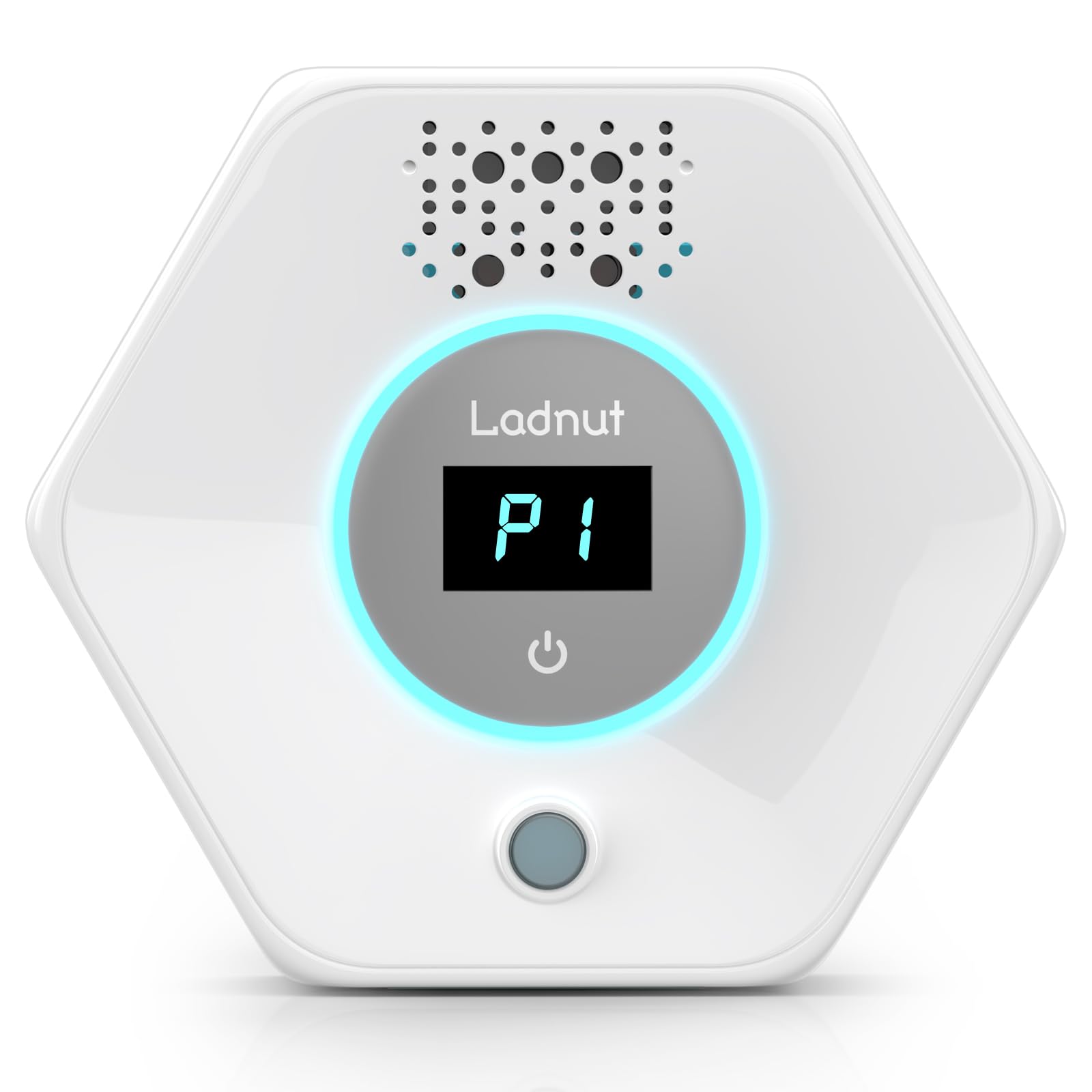 Ladnut vista frontal enchufada mostrando diseño compacto y frescura inmediata