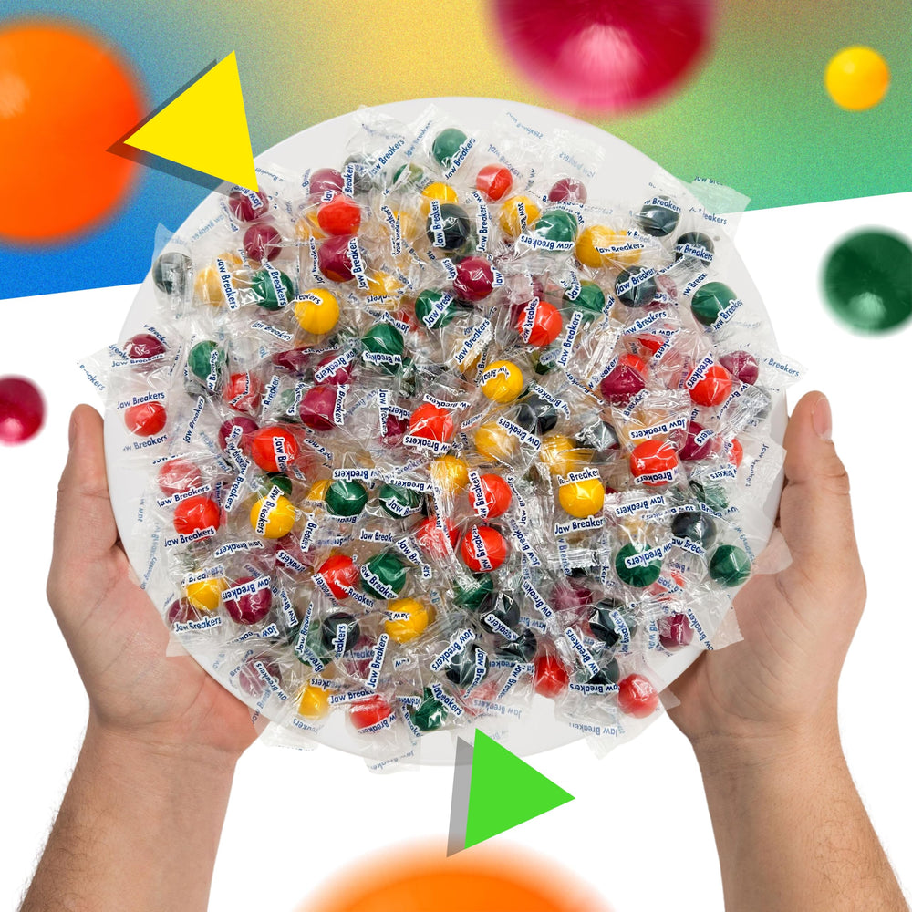 LAETAFOOD bol abierto con jawbreakers listos para servir en evento