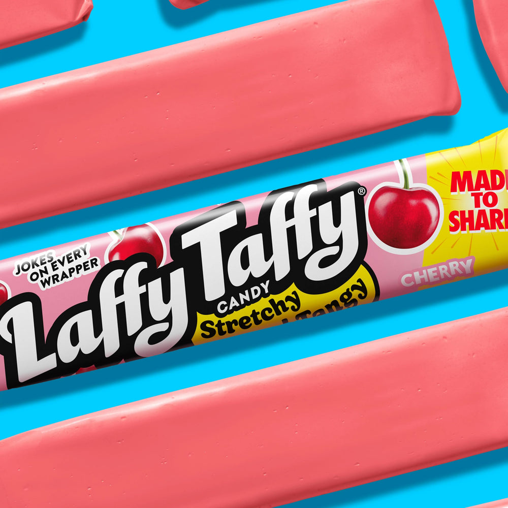 Laffy Taffy tres sabores uva sandía cereza en disposición