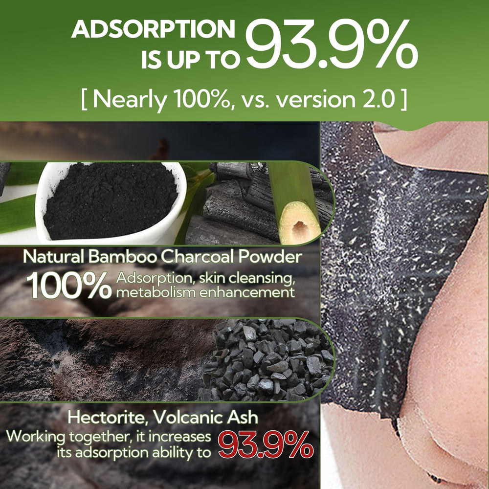LANBENA aplicación de tira en la nariz demostrando uso fácil y seguro