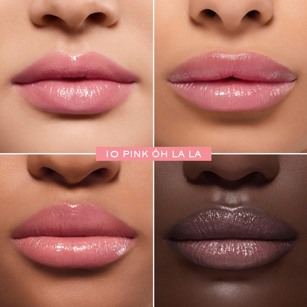 Lancôme Lip Idôle ButterGlow ingredientes clave como squalane y manteca para nutrir