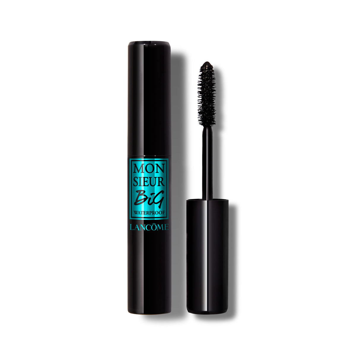 Lancôme Monsieur Big vista frontal con tubo negro y diseño elegante