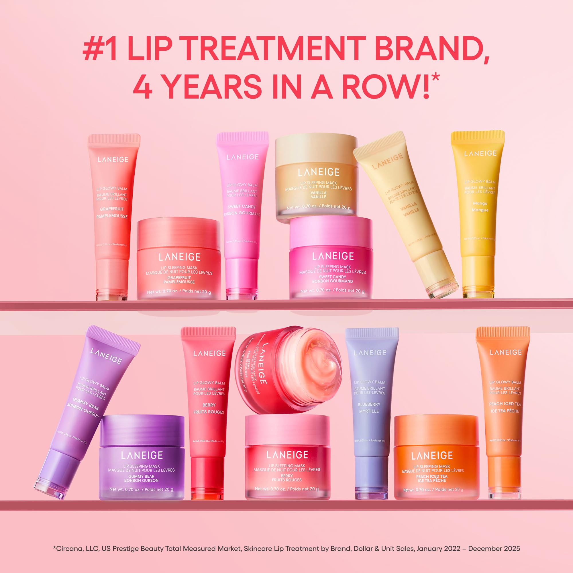 LANEIGE acabado brillante en labios que aporta aspecto jugoso