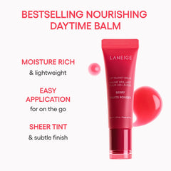 LANEIGE aplicación directa sobre labios para hidratación diaria