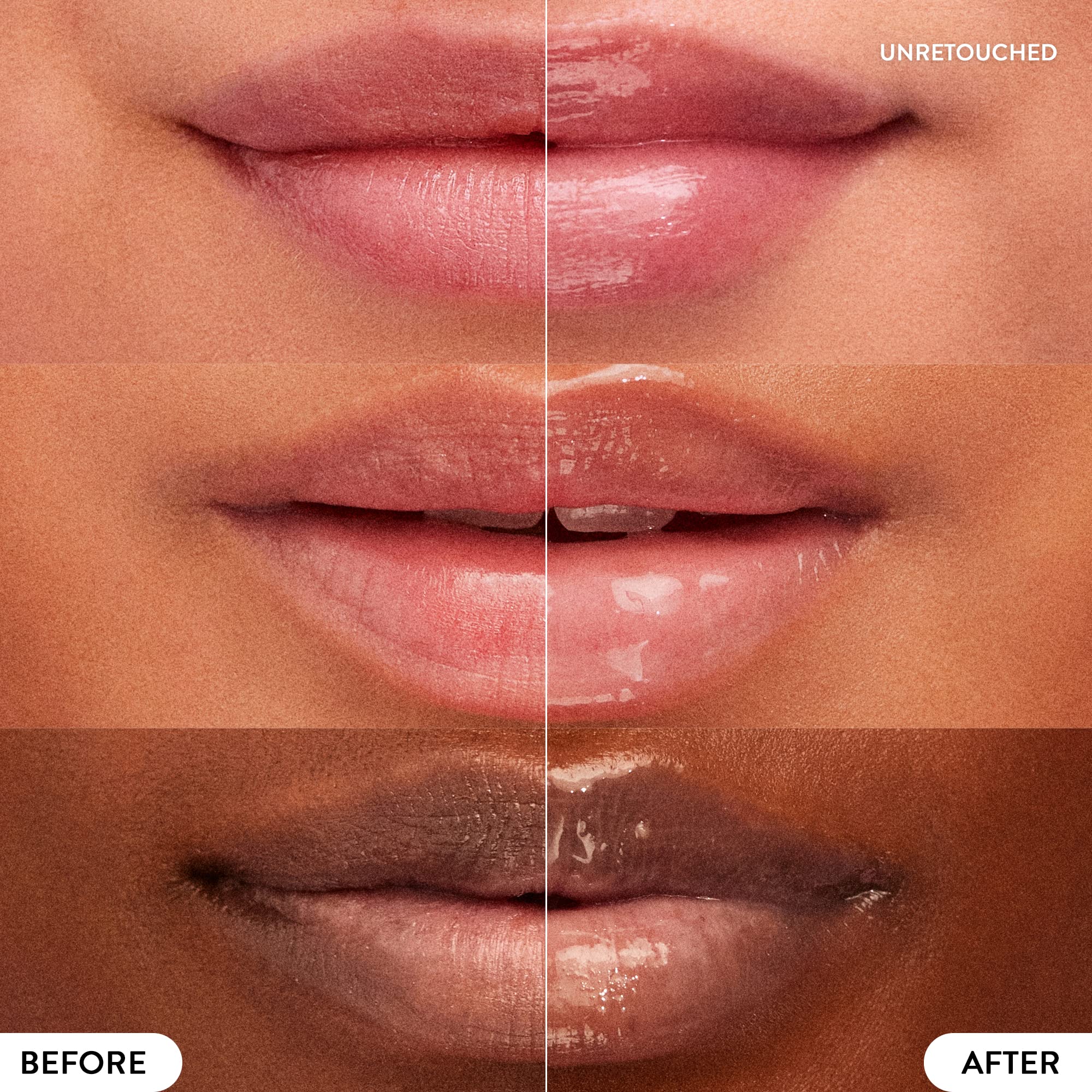 LANEIGE primer plano de la textura cremosa Berry que muestra hidratación intensa