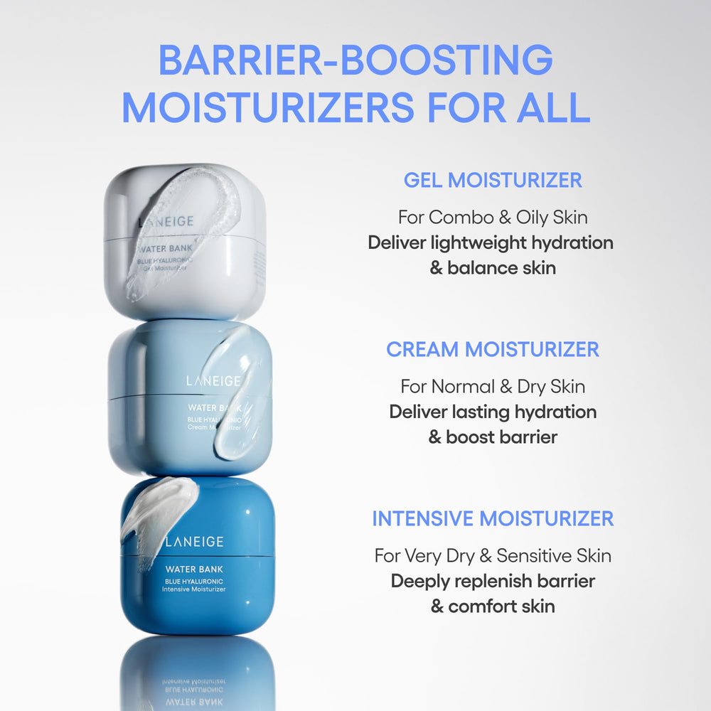LANEIGE absorbed cream on skin showcasing softened, plumped surface