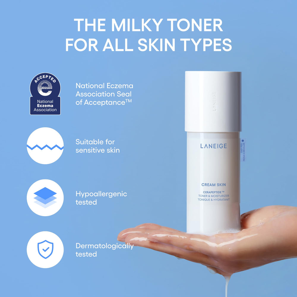 LANEIGE empaque y relleno mostrando presentación y facilidad de recarga