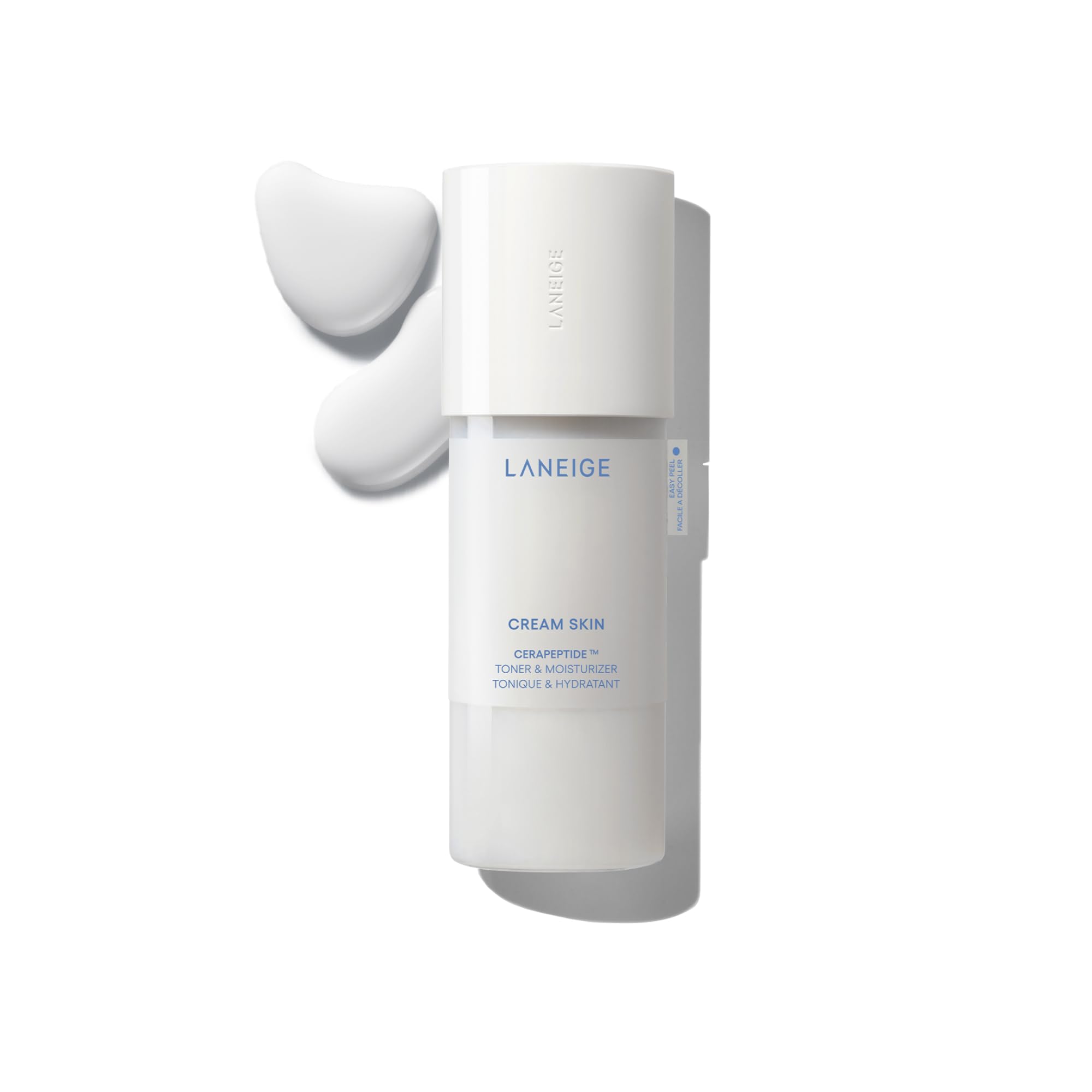 LANEIGE frontal del envase de 170 ml mostrando la botella recargable y beneficio hidratación