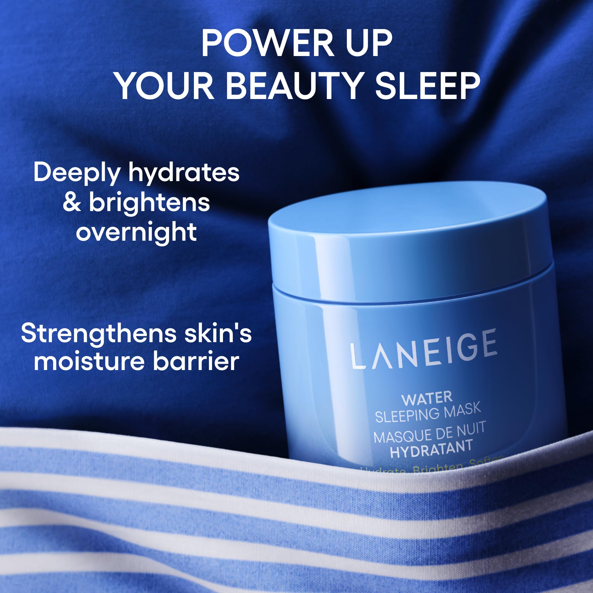 LANEIGE primer plano de la textura en gel que aporta hidratación ligera