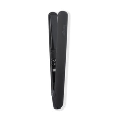 L'ANGE HAIR plancha Le Ceramique vista frontal mostrando diseño negro profesional y rapidez