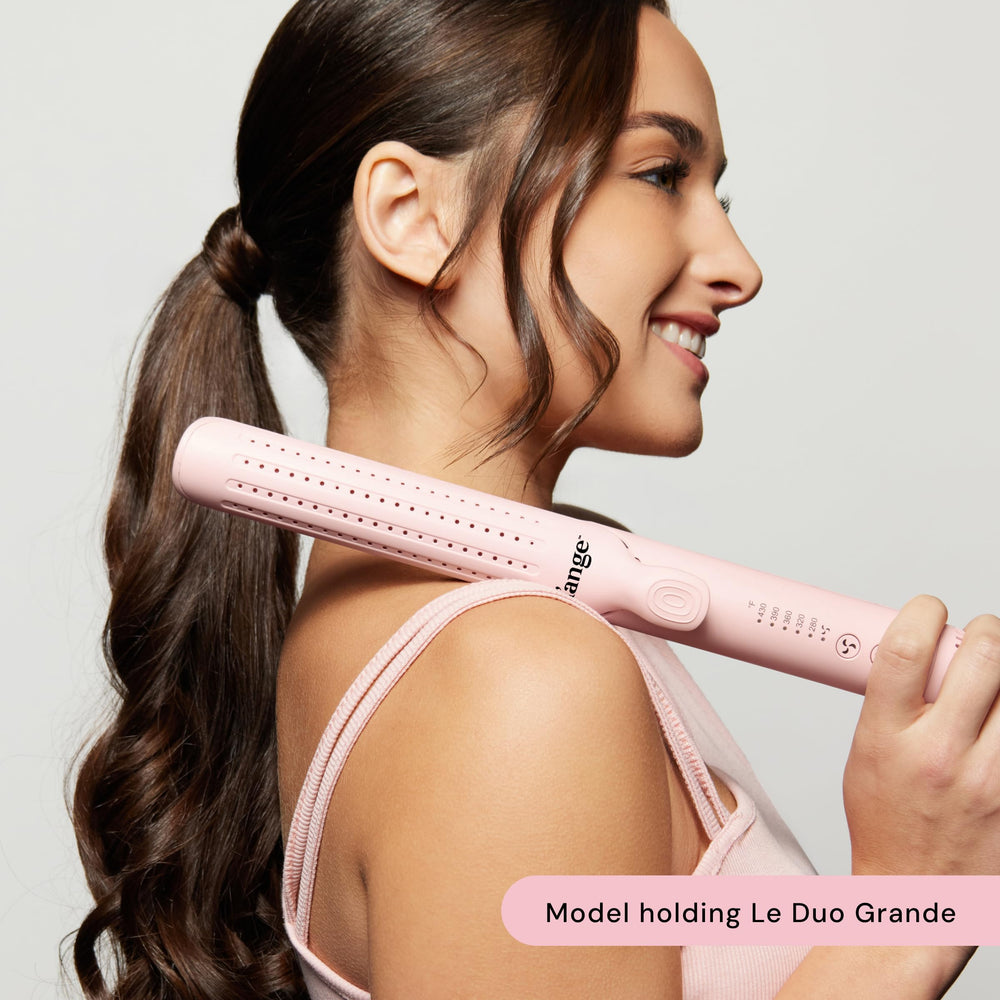 L'ANGE HAIR panel de temperatura ajustable que ofrece control preciso del calor