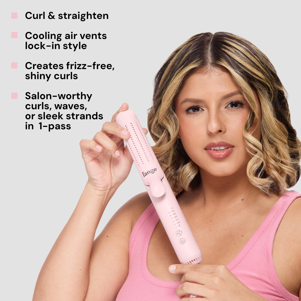 L'ANGE HAIR herramienta alisando sección gruesa para ahorro de tiempo