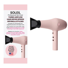 L'Ange Hair Soleil vista frontal elegante y potente para secado rápido
