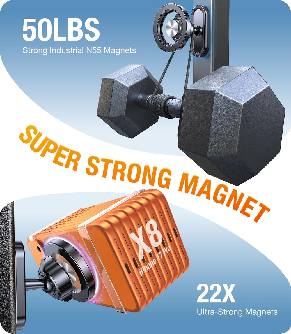 Lantazi anillo metálico incluido adherido a una funda, compatibilidad ampliada