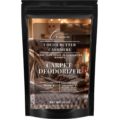 Lapew envase frontal Cocoa Butter Cashmere mostrando la marca y beneficios
