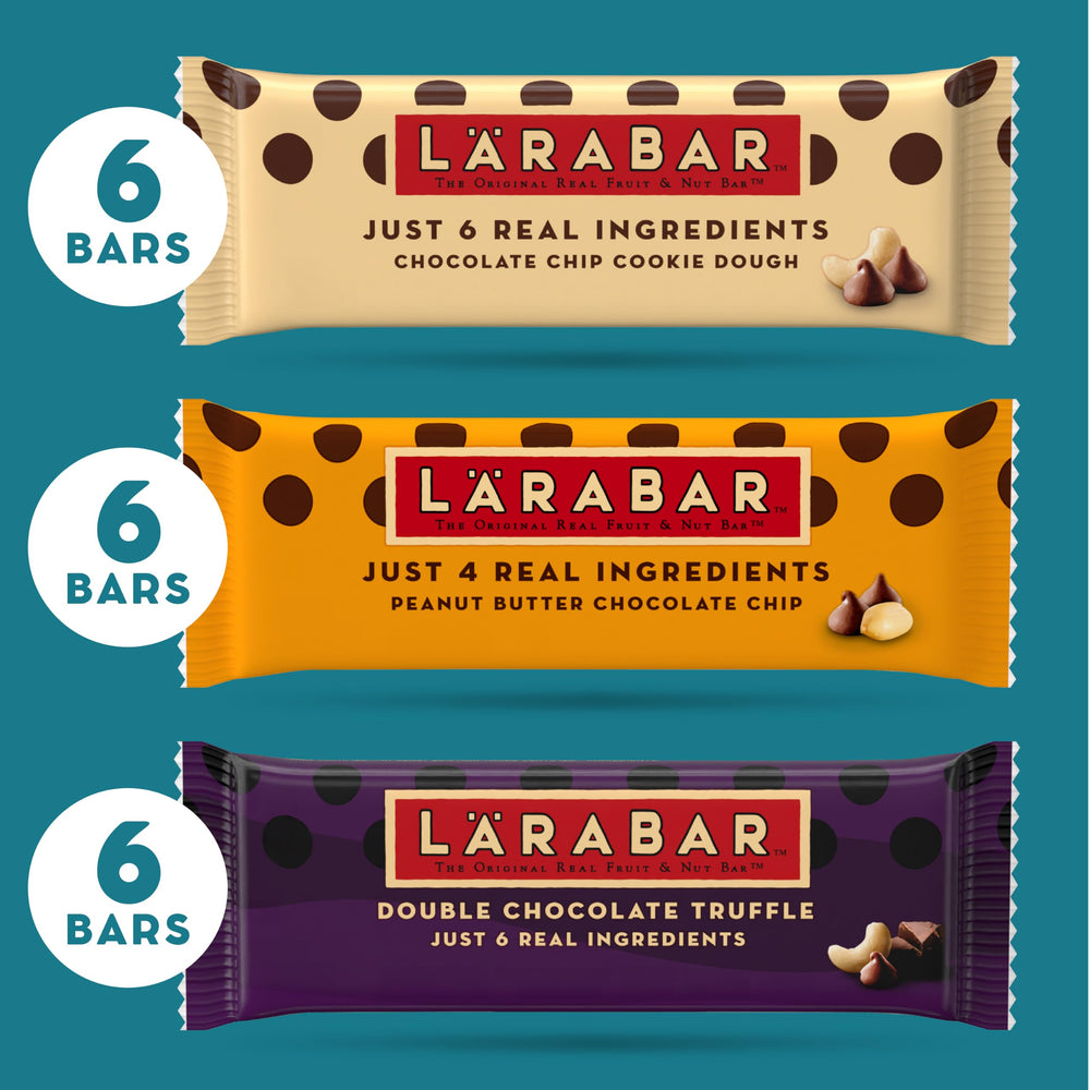 LÄRABAR barra abierta mostrando interior masticable, apetecible y natural