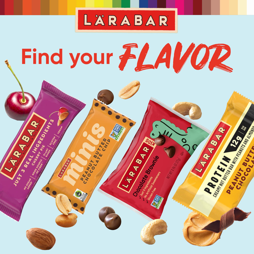 LÄRABAR barra dentro de mochila como snack en movimiento, práctico para salidas
