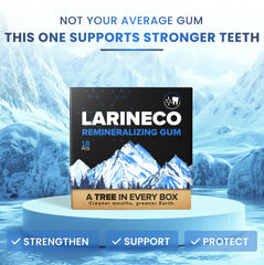 Larineco primer plano textura del chicle que sugiere frescura natural