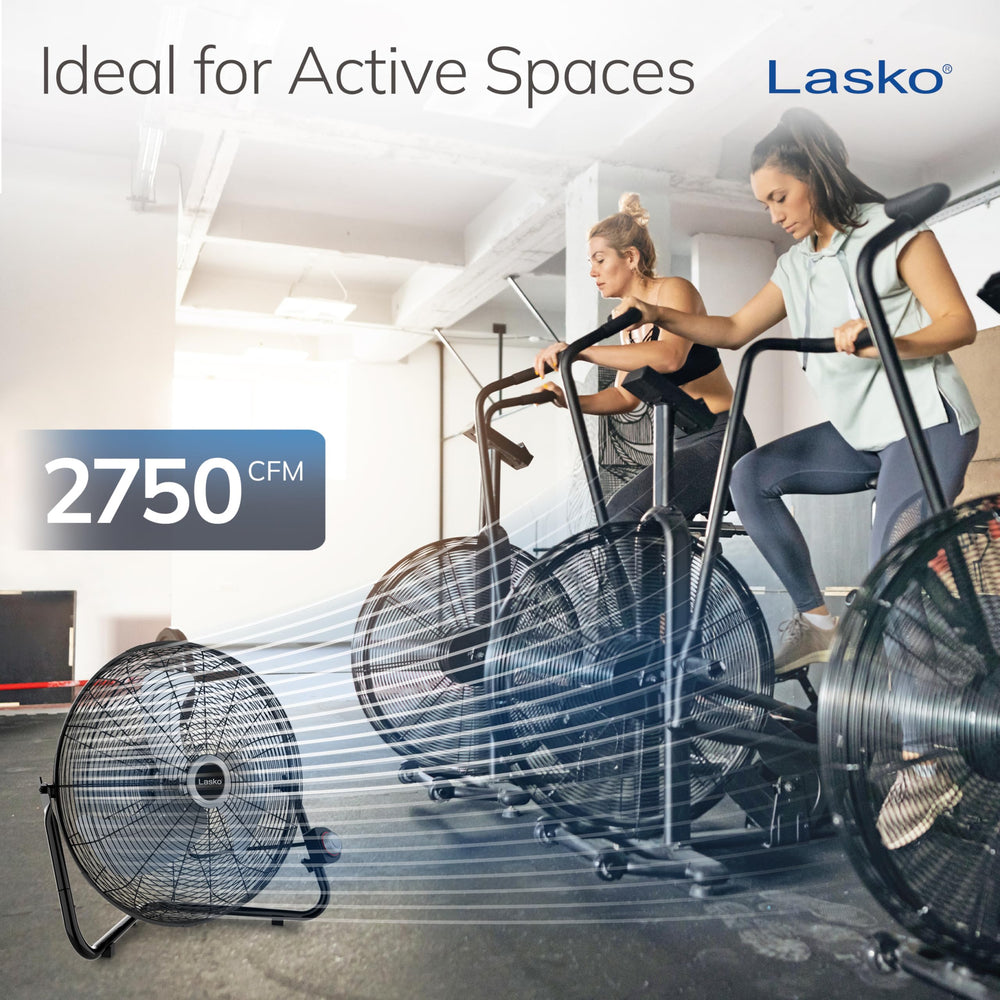 Lasko comparación de escala en habitación para visualizar tamaño