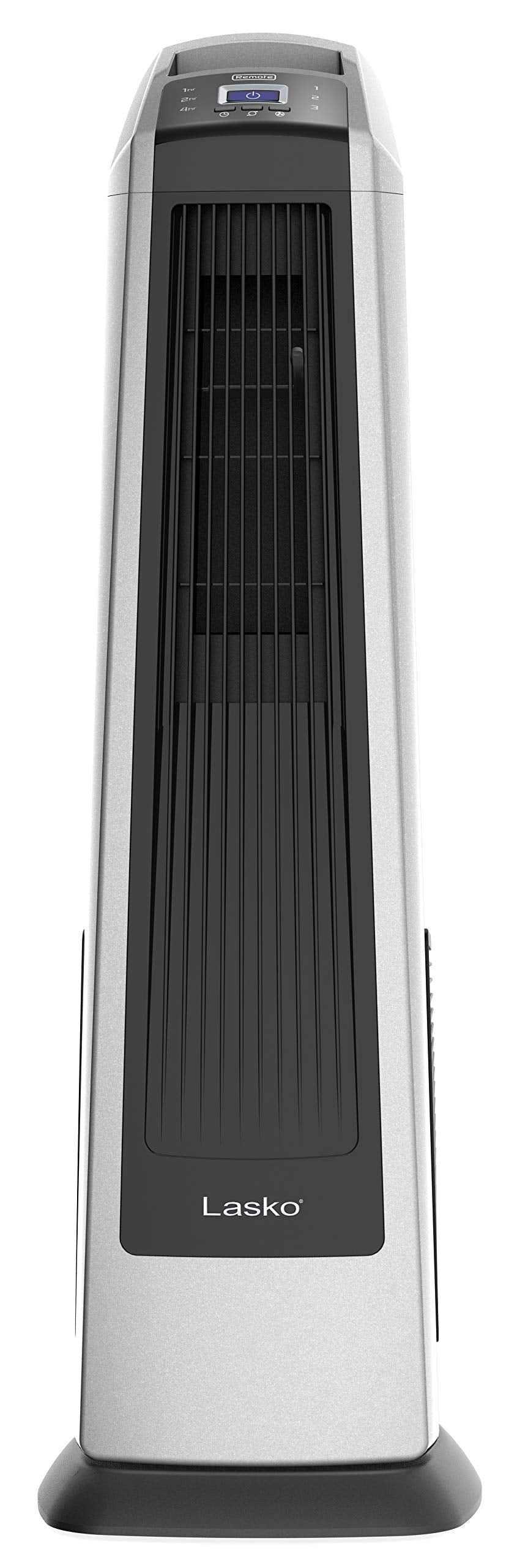 Lasko comparativa de tamaño con una silla muestra escala y ocupación mínima