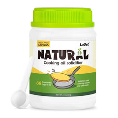 LaSyL envase frontal 24 oz mostrando etiqueta clara y cierre hermético
