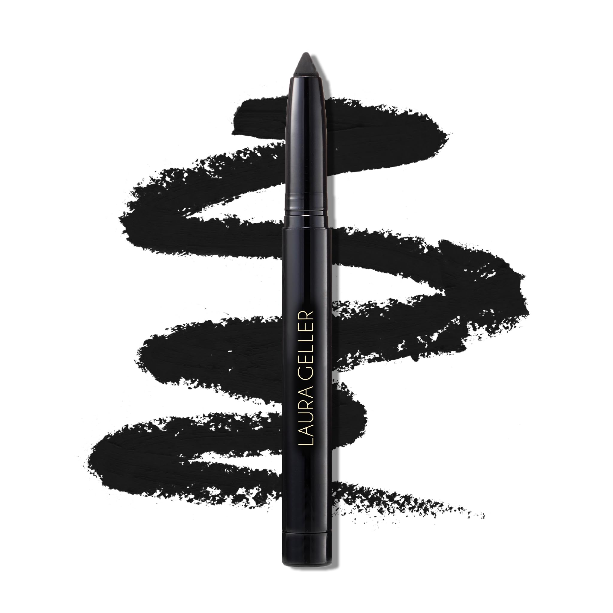 LAURA GELLER front packaging showing Deep Black pencil for bold definition